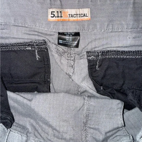 5.11 Tactical Men's Gray Cargo Pants 34 - Picture 5 of 8